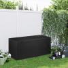 imageDeck Box Cover Outdoor Storage Box Cover XXL 230 Gallon Deck Box Outside Patio Storage Bench  600D Heavy Duty WaterproofBlack 66quot L x 33quot W x 33quot H49 L x 24 W x 25 H