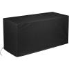 imageDeck Box Cover Outdoor Storage Box Cover XXL 230 Gallon Deck Box Outside Patio Storage Bench  600D Heavy Duty WaterproofBlack 66quot L x 33quot W x 33quot H49 L x 24 W x 25 H